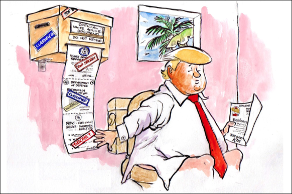 27 Tweets und Karikaturen, die Trumps Katastrophen-Woche perfekt beschreiben\nDas kommt halt davon wenn man seinen ganzen Vorrat an WC-Papier in Katastrophengebieten den Leuten an den Kopf schmeisst.