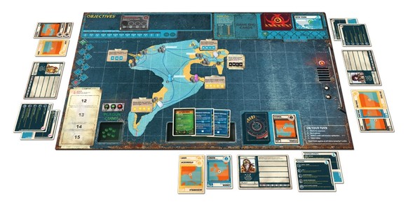 Spielaufbau Pandemic Legacy Season 2