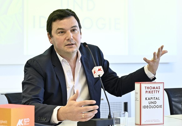 ABD0116_20200313 - WIEN - ÖSTERREICH: Ökonom und Autor Thomas Piketty anl. einer PK und Buchbesprechung der Arbeiterkammer Wien &quot;Kapital und Ideologie&quot; am Freitag, 13. März 2020 in Wien. - F ...