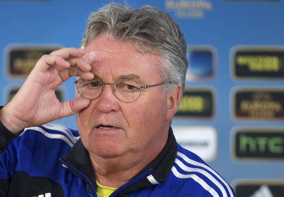 Guus Hiddink richtet seinen Fokus wieder auf London.