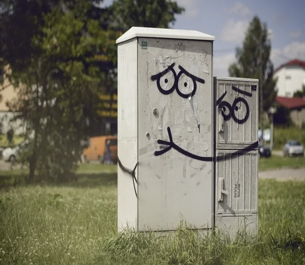 Lustige Street art