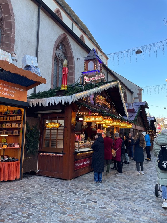 Le marché de Noël de Bâle.