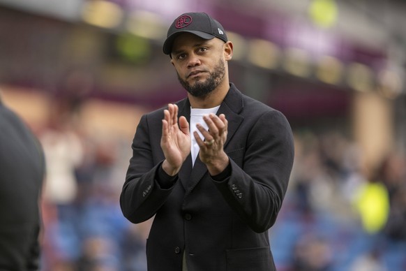 Burnley, England, March 3, 2024 Burnley coach Vincent Kompany after a 2-0 loss in the Premier League football match between Burnley and Bournemouth at Turf Moor in Burnley, England.  Richard Callis/SPP...