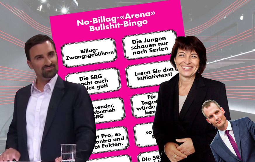 In der heutigen Arena kreuzen unteranderem Olivier Kessler und Doris Leuthard die Klingen.&nbsp;