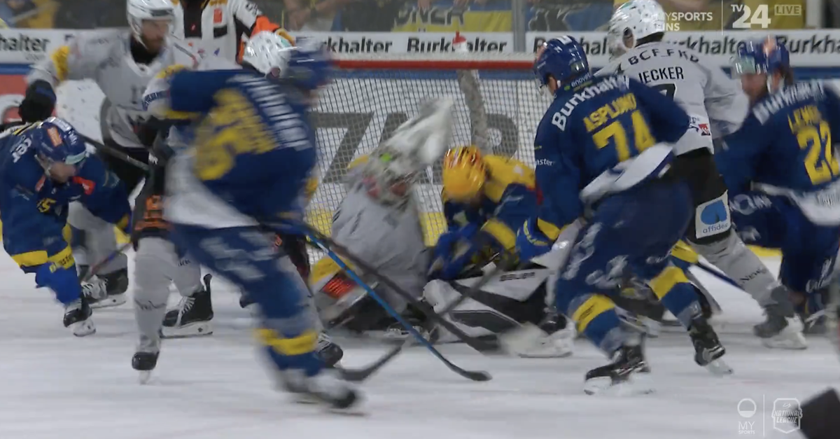 Ärger in Davos: Deshalb zählte der Lemieux-Ausgleich gegen Gottéron nicht