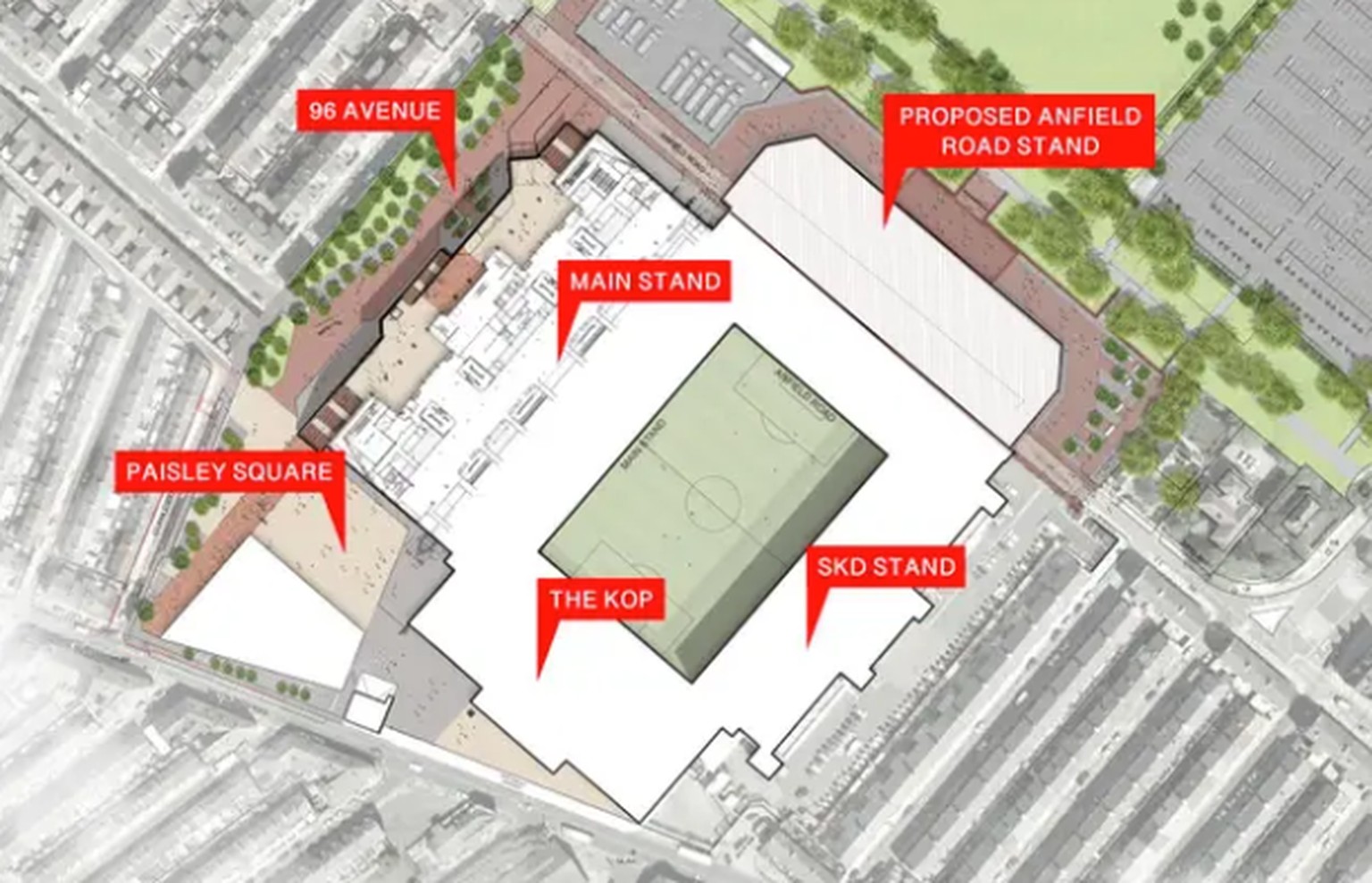 Liverpool Baut Anfield Aus 2022 Wird Die Neue Tribune Fertig Sein Watson