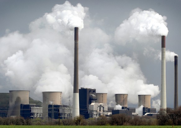 Ein Kohlekraftwerk im deutschen Gelsenkirchen.