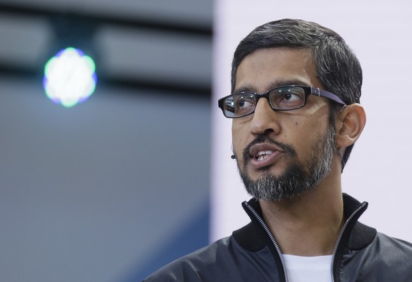 Google-Chef Sundar Pichai zog die Notbremse.