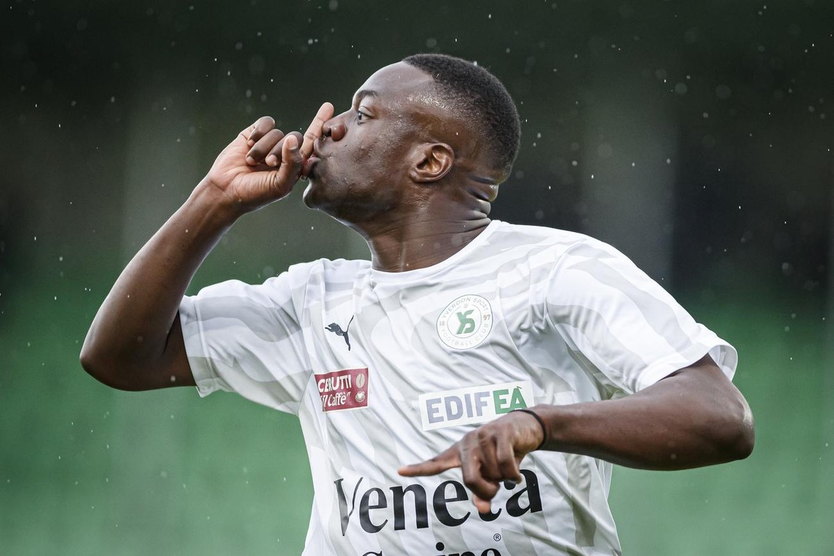 Ridge Mobulu a offert la victoire à Yverdon Sport.