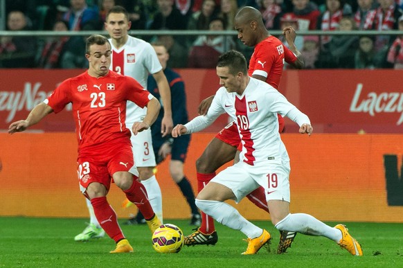 Xherdan Shaqiri zeigte gegen Polen erneut eine starke Vorstellung.