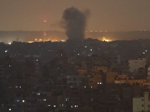 In der Nacht auf Donnerstag flog die israelische Luftwaffe mehrere Angriffe auf Ziele in Gaza.