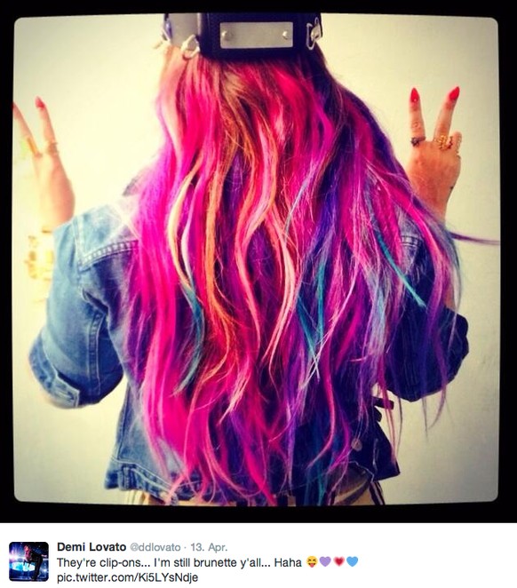 Demi Lovato Hat Jetzt Wieder Braune Haare Und Ein Foto Mit Blanda Watson