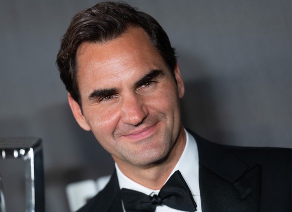 19.09.2024, Berlin: Roger Federer kommt zur Opening Night vom Tennis Turnier Laver Cup. Foto: Christophe Gateau/dpa +++ dpa-Bildfunk +++