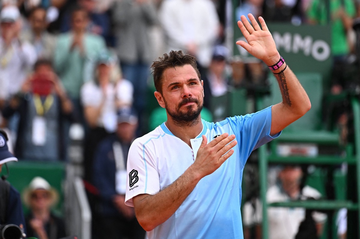 Rolex Monte-Carlo Masters - Men s Singles - S Baez v S Wawrinka Stan Wawrinka SUI during his first and last round match at the 2026 Rolex Monte-Carlo Masters in Monte-Carlo, MONACO, on April 6th, 2026 ...