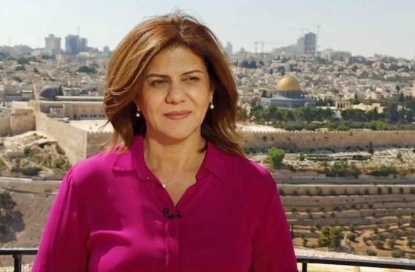 An undated photo released bu the Al Jazeera network shows Shireen Abu Akleh, a journalist for Al Jazeera network. Abu Akle. the well-known Palestinian reporter for the broadcaster&#039;s Arabic langua ...