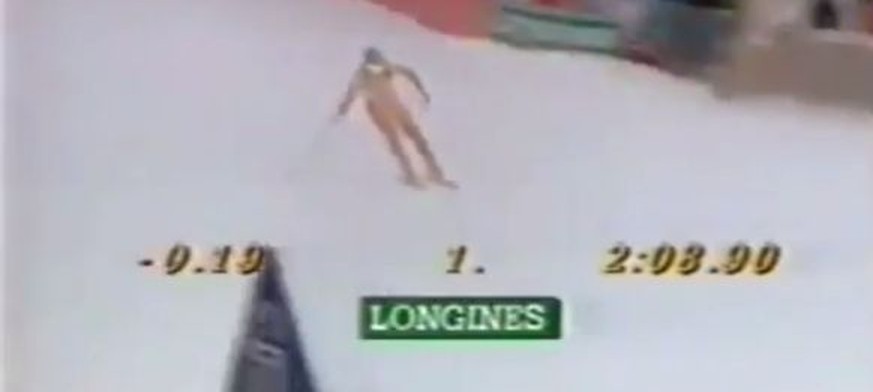 Verrückteste Abfahrt aller Zeiten: Markus Foser macht sich mit der Nummer 66 unsterblich
