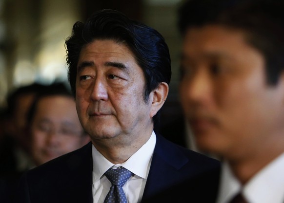 Shinzo Abe, der Regierungschef Japans.