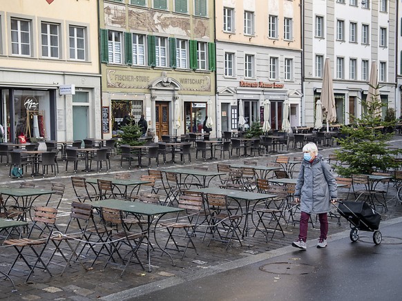 Geschlossene Restaurant-Pl