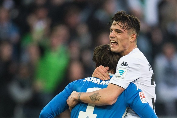 Xhaka und Sommer führten Gladbach auf den 3. Platz in der vergangenen Saison.&nbsp;