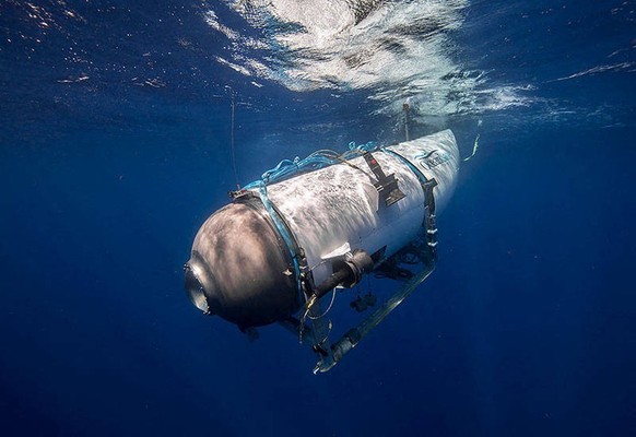 June 19, 2023: Atlantic Ocean: Undated handout photo shows Titan, the submersible that vanished on expedition to the Titanic wreckage. A massive search and rescue operation is under way in the mid Atl ...