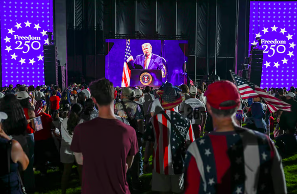Trump 250 Jahre USA