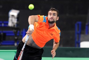 Nach einem Freilos in der ersten Runde bekommt es Stanislas Wawrinka mit Marin Cilic zu tun.