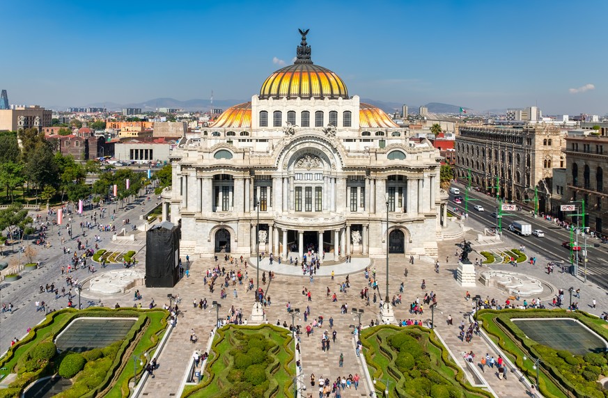 mexico city mexiko palacio