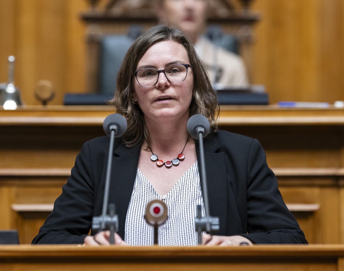 Clarence Chollet, GP-NE, spricht zur Grossen Kammer, an der Herbstsession der Eidgenoessischen Raete, am Donnerstag, 25. September 2025 im Nationalrat in Bern. (KEYSTONE/Alessandro della Valle)