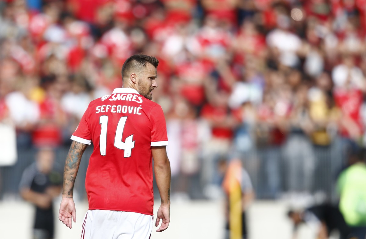 ARCHIVBILD ZUM INTERVIEW MIT HARIS SEFEROVIC --- Benfica's Haris Seferovic during a friendly soccer match of the international Uhrencup tournament between Switzerland's BSC Young Boys and Po ...