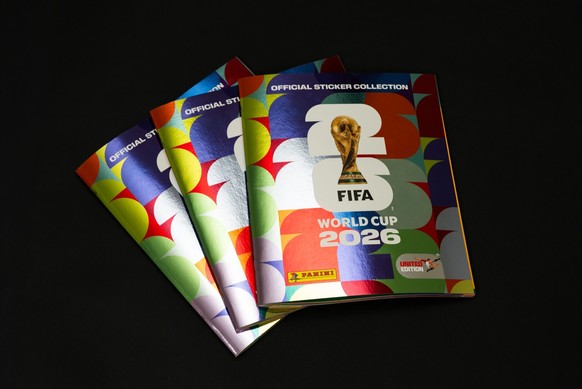 IMAGE DISTRIBUTED FOR PANINI SUISSE AG FOR EDITORIAL USE ONLY - FIFA World Cup 2026[TM] sticker collection United Edition // Weiterer Text ueber ots und http://presseportal.ch/de/pm/100020842/10093983 ...