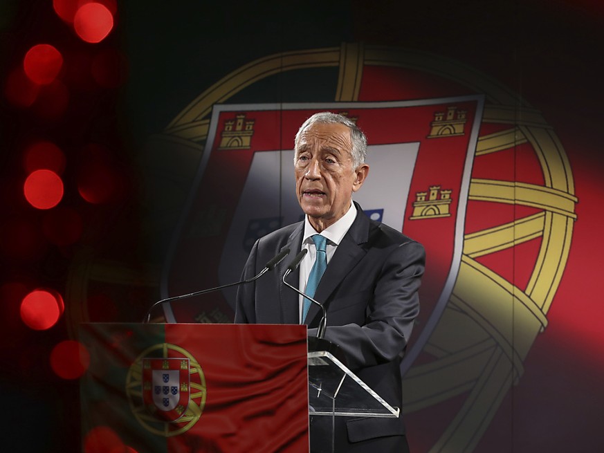 ARCHIV - Marcelo Rebelo de Sousa, amtierender Pr