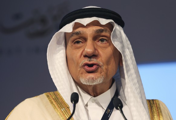 Priinz Turki al-Faisal hat das juristische Nachsehen.