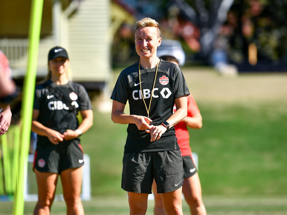 Bev Priestman of Canada during a training session during their pre-camp prior to the Womens World Kyoko Kurihara / SPP PUBLICATIONxNOTxINxBRAxMEX Copyright: xKyokoxKuriharax/xSPPx spp-en-KyKuSp-K05_25 ...