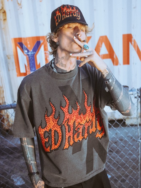 machinegunkelly ed Hardy