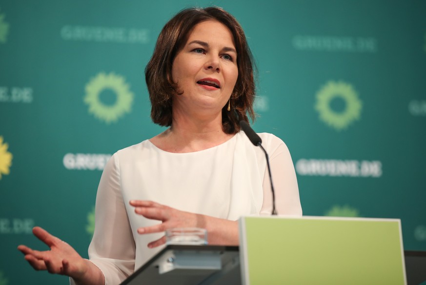 Annalena Baerbock, Kanzlerkandidatin der Grünen, hat sich da für entschuldigt, dass sie das «N-Wort» in einem Interview zitierte (Archivbild).