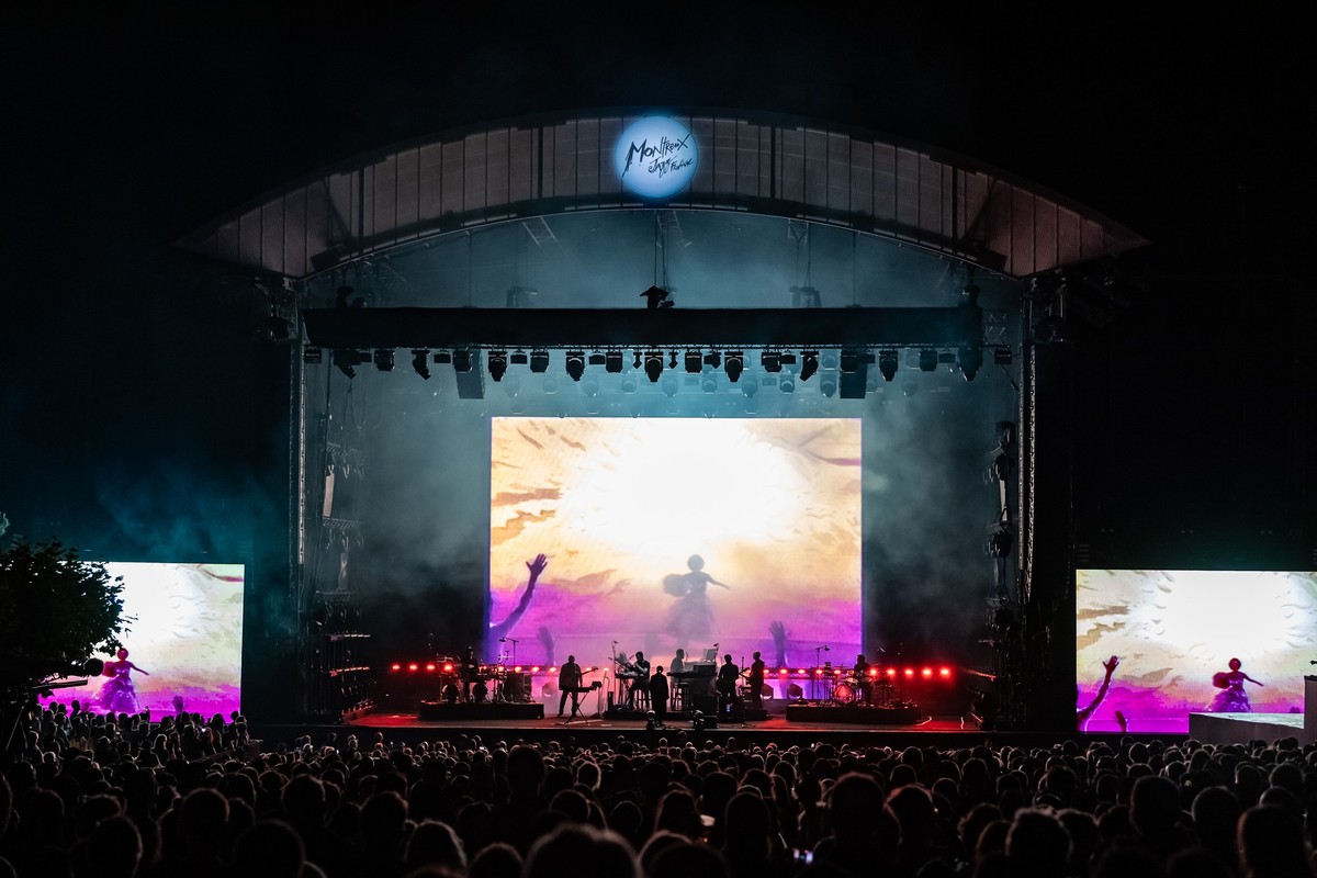 Massive Attack au Montreux Jazz Festival 2024