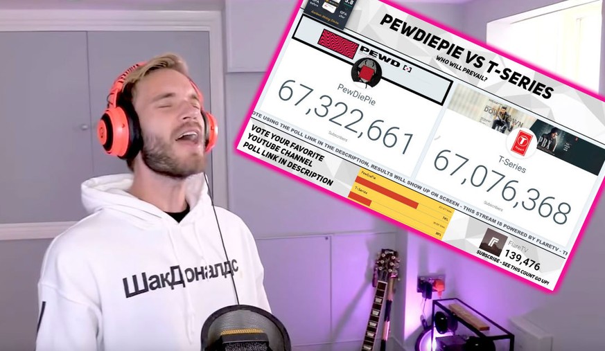Der YouTube-König wird entthront – von seinem Nachfolger hast du noch nie gehört, wetten?