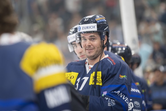 Nick Shore bei der Mannschaftspraesentation des HC Ambri-Piotta fuer die neue Saison 2022/23, am Sonntag, 31. Juli 2022, in Ambri. (KEYSTONE/Ti-Press/Samuel Golay)