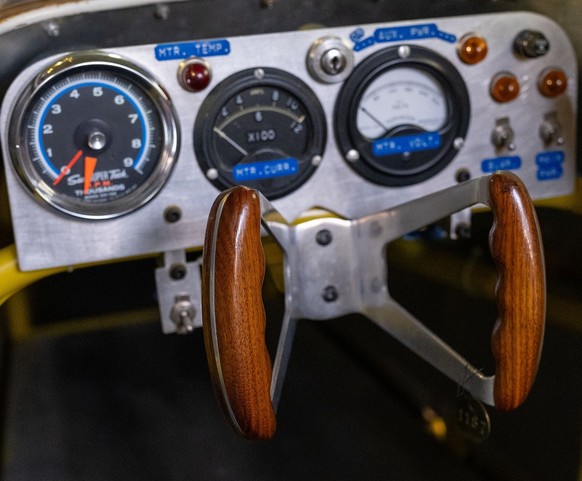 FIA Land Speed Record Setter
1973 Battery Box Electric Streamliner

https://cars.bonhams.com/auction/32353/lot/80/1973-battery-box-electric-streamliner-motor-no-796c624-1/