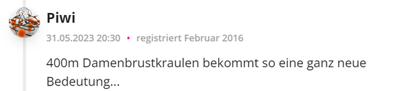 Kommentare zu den Sex-Weltmeisterschaften in Schweden.