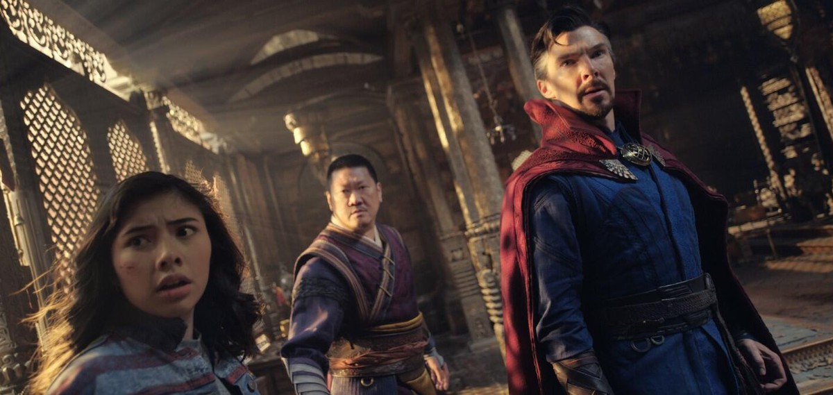Doctor Strange in the Multiverse of Madness mit Benedict Cumberbatch, Benedict Wong und Xochitl Gomez