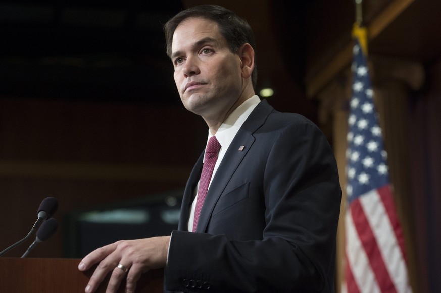 Rubio ist Katholik und wurde mit Hilfe der konservativen Tea-Party-Bewegung in den Senat gewählt.