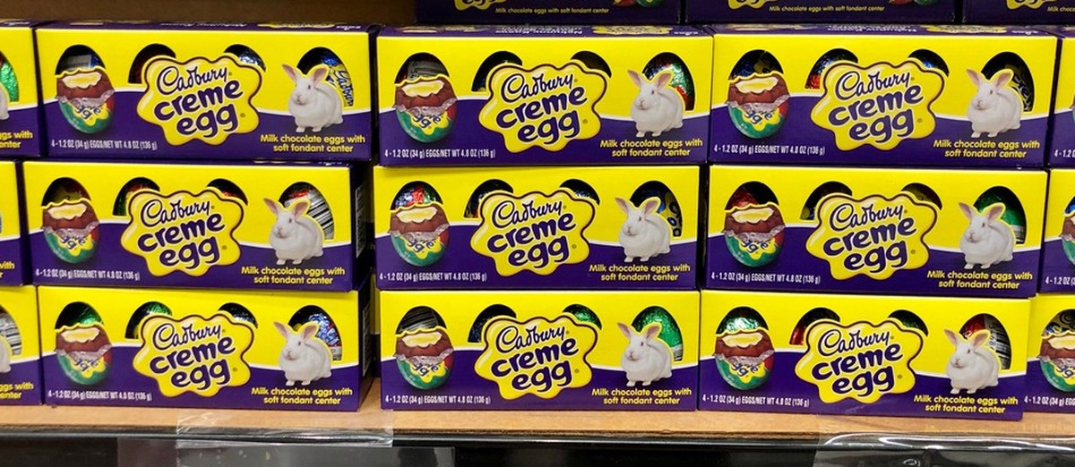 Die Beute: Cadbury Cream Eggs.