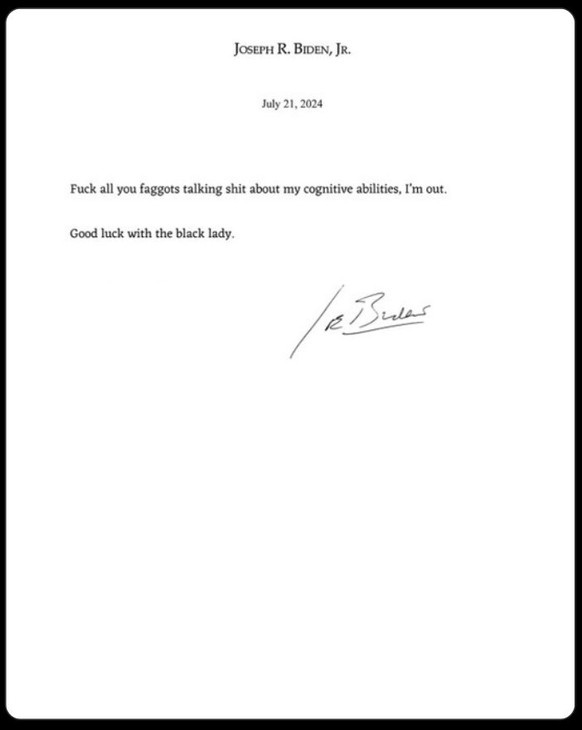 Joe Biden Meme Rücktritt