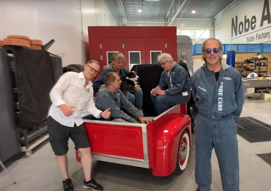 Nobe 500 EV elektroauto pickup truck https://mynobe.com/