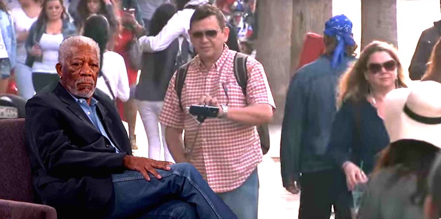 Die Geschichte von Perfect-Selfie-Paul und seiner geliebten Stange. Erzählt von Morgan Freeman
