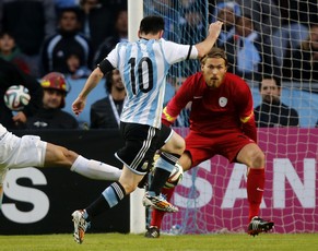 Fürs 2:0 besorgt: Lionel Messi traf nach seiner Einwechslung.