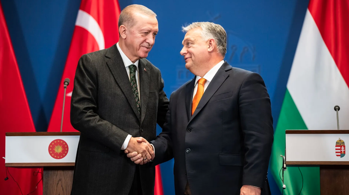 Erdogan et Victor Orban