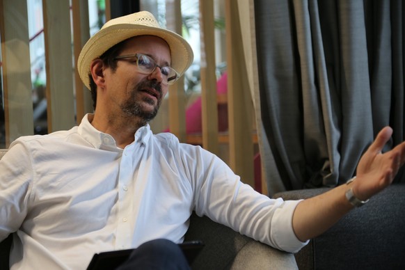 Grüne-Parteipräsident Balthasar Glättli im Juni 2023 im watson Büro in Zürich zum grossen Wahljahr-Interview.