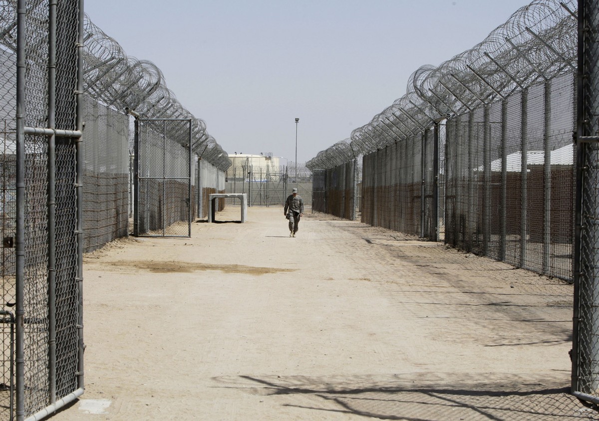 Blick in das Camp Bucca – 2009 wurde das Gefängnis aufgegeben.&nbsp;